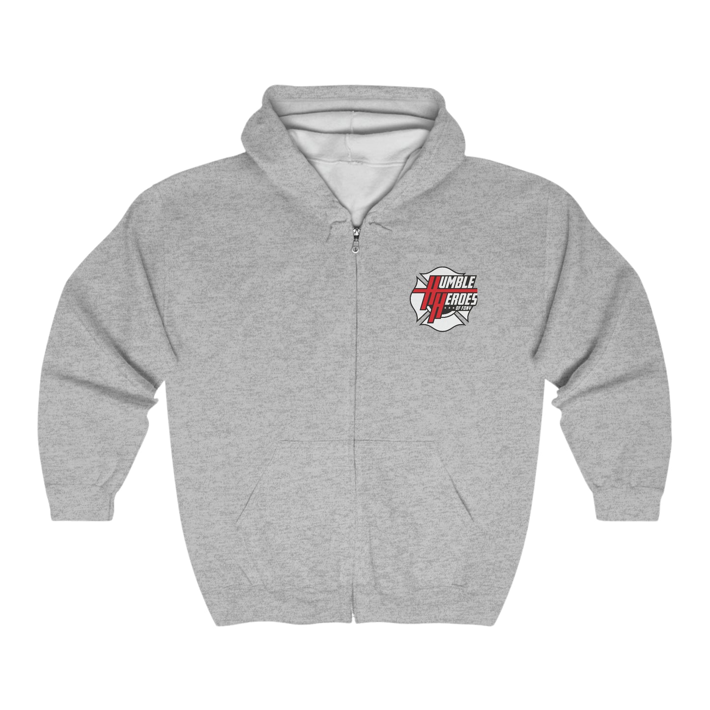 HH Logo Unisex Heavy Blend Full Zip Hooded Sweatshirt